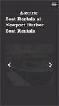 Mobile Screenshot of newportharborboatrentals.net